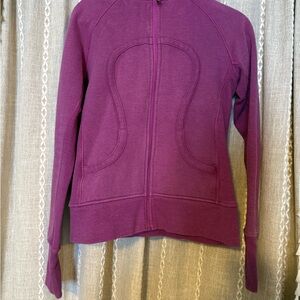 Lululemon scuba Purple Zip-Up Jacket